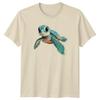 Cute Baby Sea Turtle TShirt Ocean Life Wildlife Birthday Gift For Him And Her