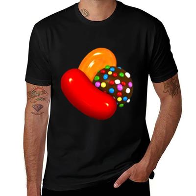 Candy Crush Icon TShirt Unisex T Shirts Graphic TShirt
