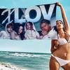 Popular Kpop Group X-XLov Microfiber Blanket Quick Drying Beach Towels Oversized Printing Super Absorbent Pool Towel Blanket
