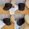 Navy Blue Denim Equestrian Cap With Breathable For Daily Outdoor Activities