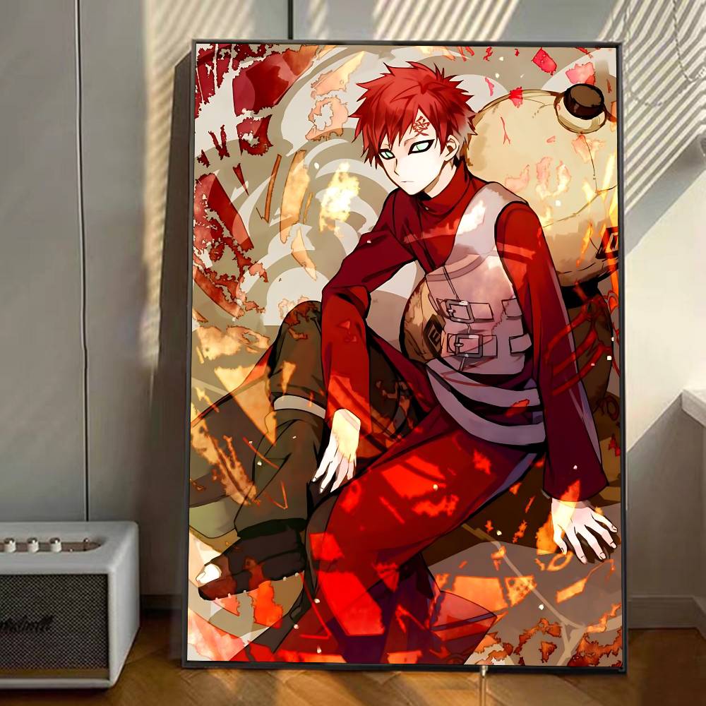 Cool Anime Character G-Gaara Posters HD Print Vintage Wall Art Decor for Home Study Room