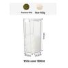 Five Grains Kitchen Airtight Square Spice Jar - Moisture-Proof Food Storage Container