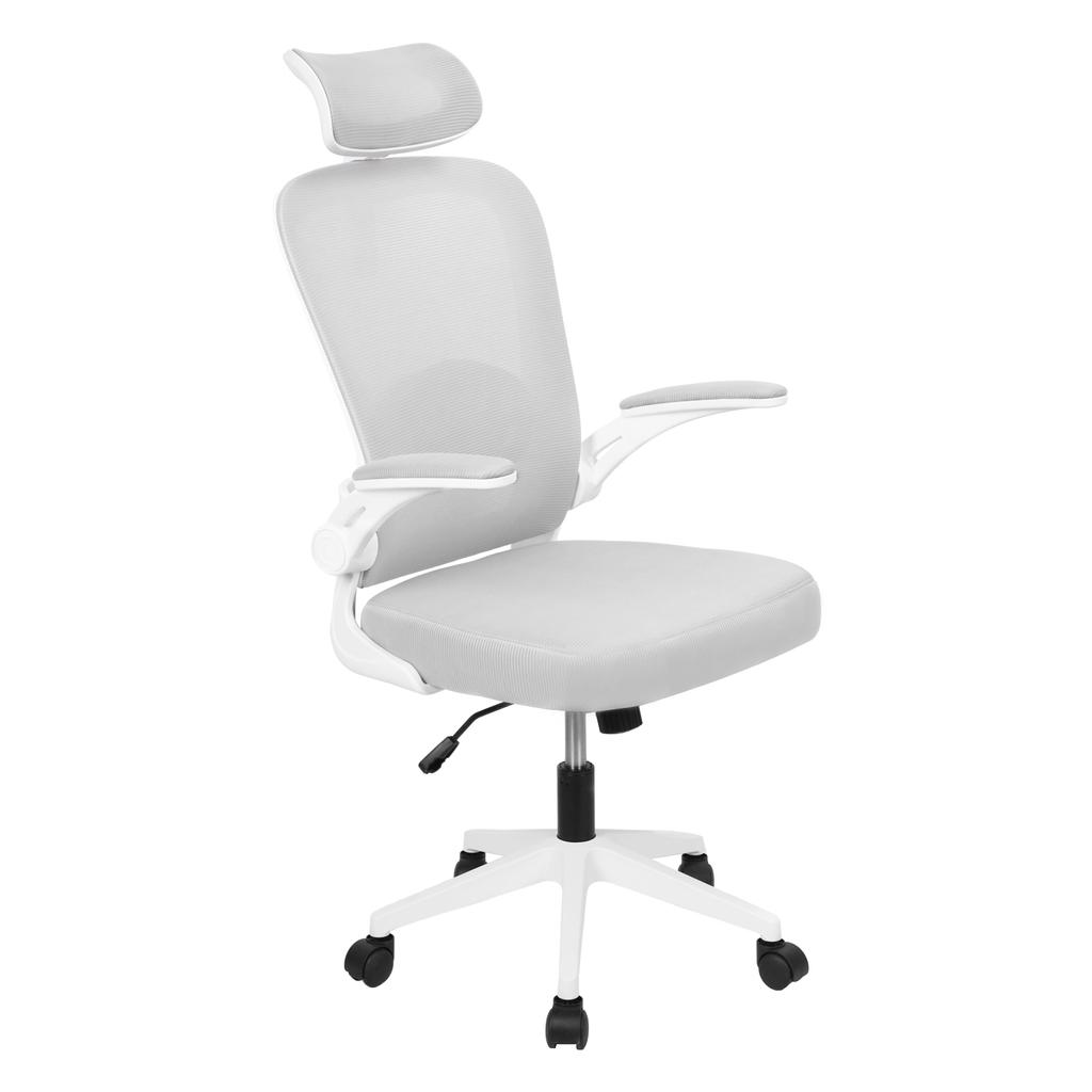Mesh Ergonomic Office Computer Desk Chair Flip-up Arms Adjustable Headrests Comfortable Lumbar Support For Home Office Chair