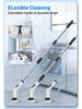 Multi-functional Wireless Electric Cleaning Brush with Rotating Telescopic Handle and Digital Display