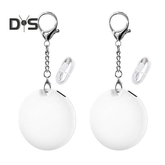 1/2 buc pandantiv cu lumină pentru geantă de mână cu senzor automat în formă de inimă reîncărcabilă prin USB Găsește cu ușurință articole în geantă Lumină decorativă pentru poșetă