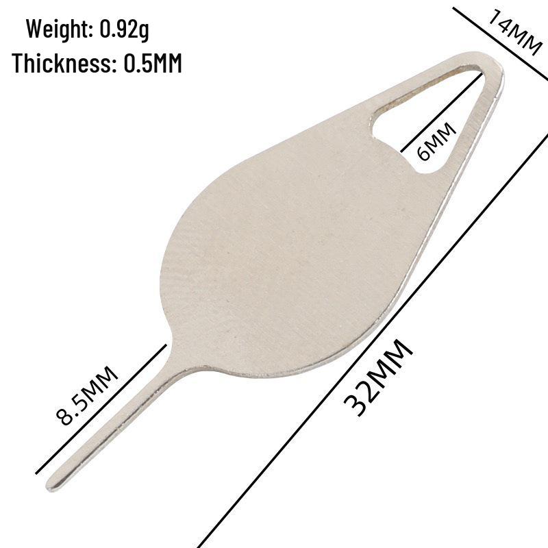 Universal SIM Card Ejector Tool for iPhone/Android - Stainless Steel