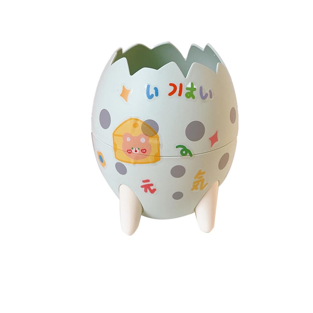 Dinosaur Egg Pencil Holder Fashion Cute Pen Holder Detachable ABS Personalized Pen Holder Modern Pen