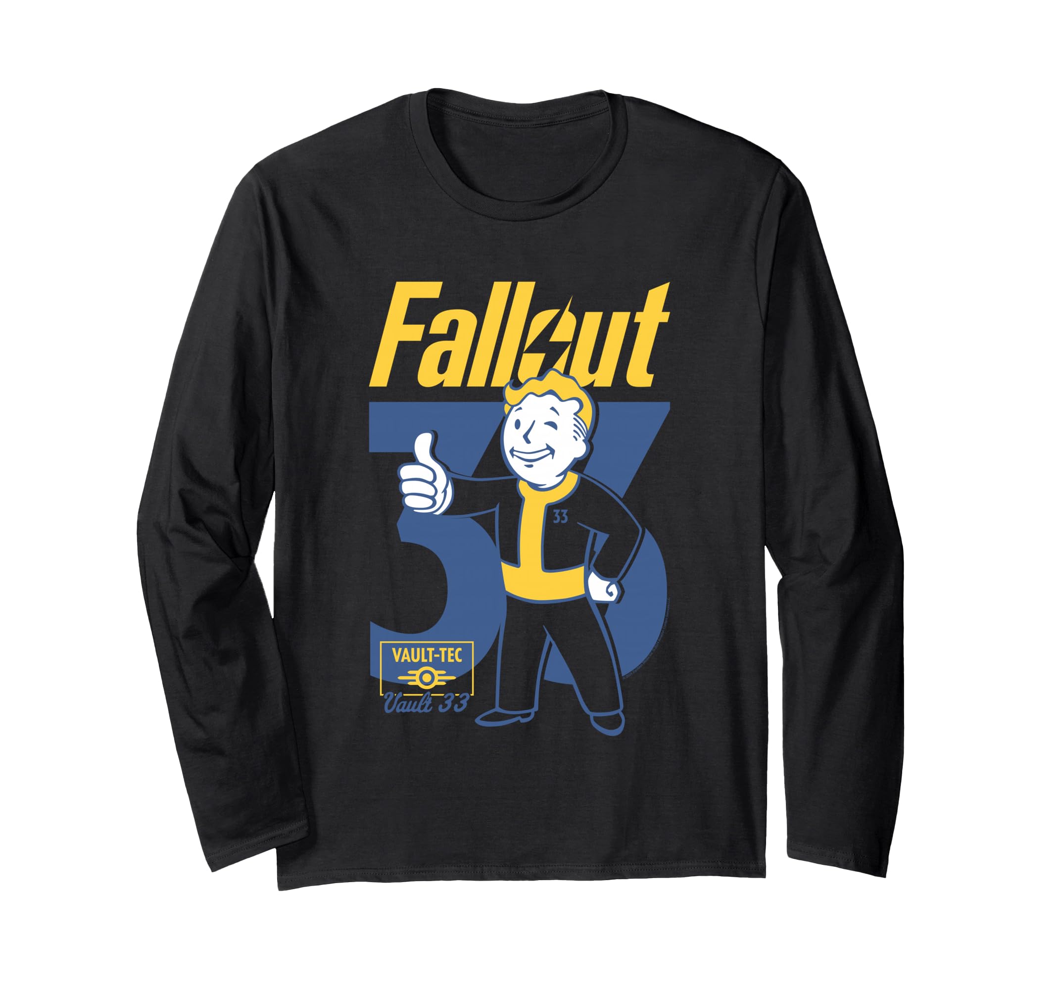 Футболка с длинным рукавом Fallout Сериал 33 Поза Vault Boy