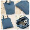 Denim Große Kapazität Hundert Schulter Achseltasche Neue Freizeittasche Tragetasche