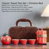 With Handle Travel Tea Set Cerc Material Tea Making Equipment Tea Drinking Equipment  Gift Giving