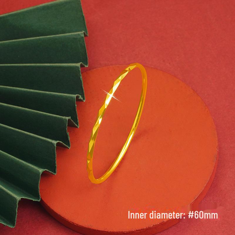 Introducing the "Diamond-Shaped Dazzling Copper Alloy Bracelet" – a Geometric Design Available In Various Sizes for Women.