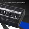 Small Size 8 Channel Headphone Amplifier with Stereo/Mono Button for Everyone Who Needs High Quality Sound Mixers