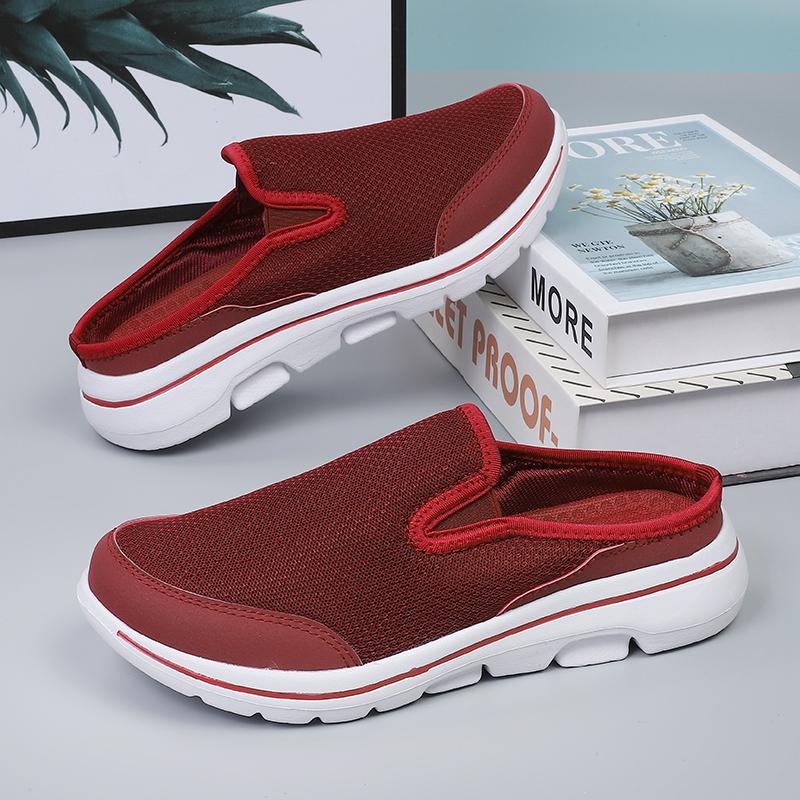 Velká velikost 47 48 49 Léto Muži Polobotky Pantofle Nazouváky Boty Dámské Síťovina Prodyšné Měkké Pohodlné Dropshipping