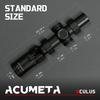 ACUMETA Oculus 1-6X24 SFP Riflescope, 30mm Tube Hunting Riflescope with 20mm Rail Scope Mount
