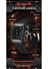 SANDA Men's Multifunctional Barrel-Shaped Sports Watch - Waterproof & Fashionable with Single Display Timing