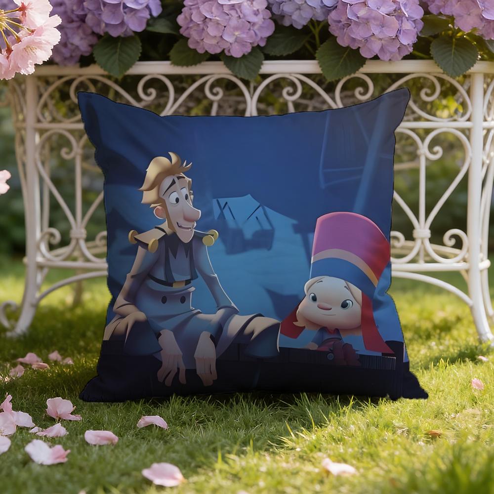 K-Klaus Film Cushion Cover Home & Car Dual-Scene Pillow Cover: Reversible for Premium Comfort