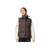 Li Ning Fitness Series Loose Stand Collar Logo Casual Down Vest Women Vests AMRV034-3