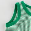 Letní dětské oblečení Nová dětská vesta Pánské oblečení Bez rukávů Pruhovaný základ