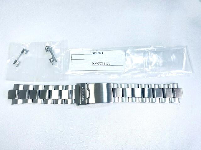 M0GC111J0 SEIKO 18mm Genuine Stainless Steel Bracelet for and Via SZER024/SZER025/SZER026/SZER027/SZER029/7T92-0CA0 Others. (Ships Nekoposu)