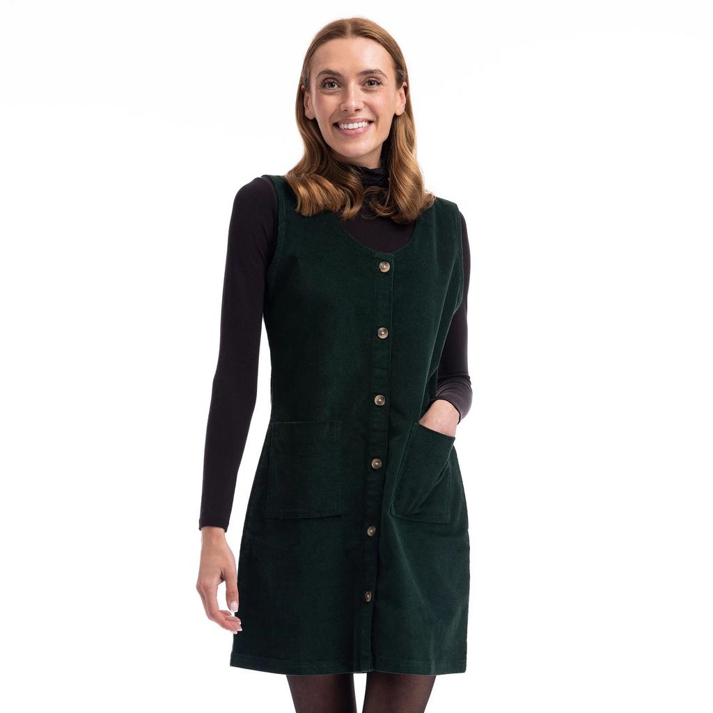 Trespass Womens/Ladies Tarissa Corduroy Pinafore Dress