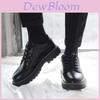 Spring Autumn Breathable British Style Business Leather Loafers For Men Casual Wear