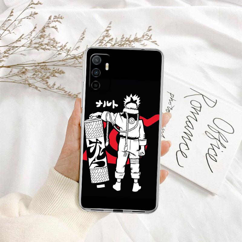 TR19 Naruto Uzumaki Transparent Phone Case for Motorola Moto G7 G8 G9 G84 G85 G73 G24 G15 Z2 Play Power Plus