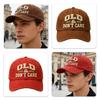 Multifunctional Cotton Baseball Hat With Detailed Embroidery And Practical Construction Outdoor Sports Cap