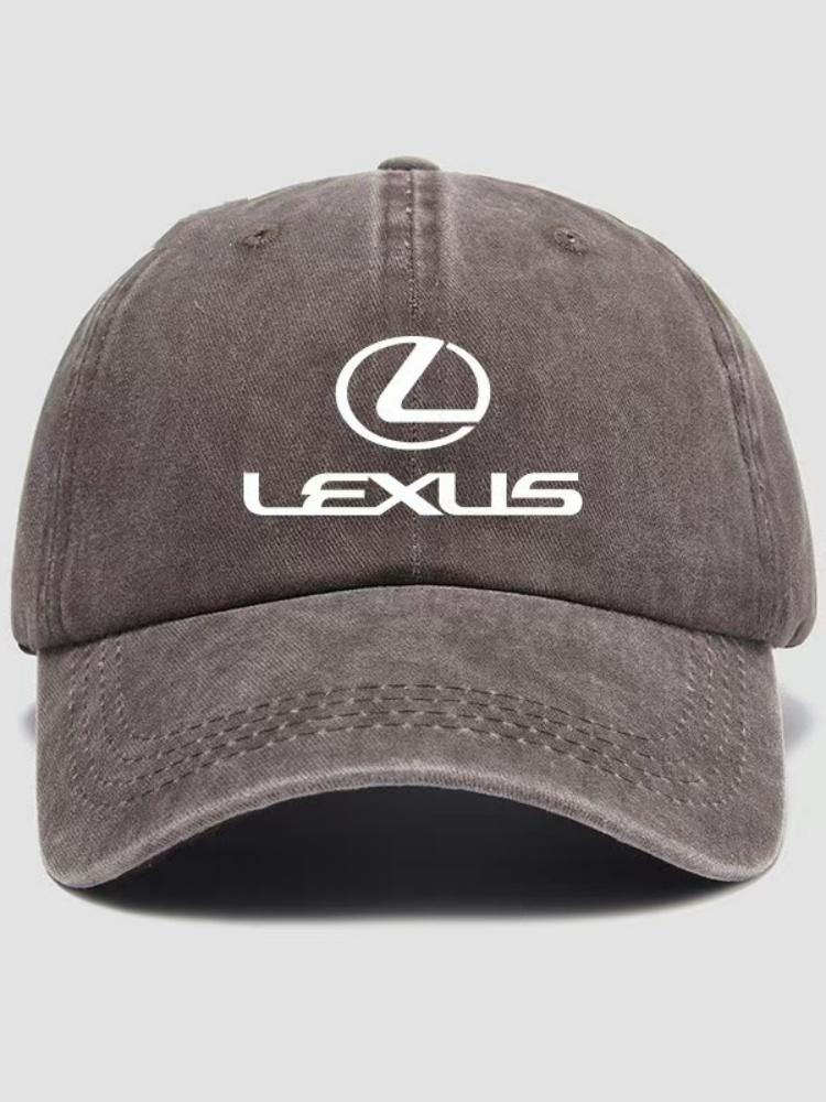 lexus Premium Velvet Customized Baseball Cap Curved Brim Outdoor Dome Sun Hat for Car Lovers RK8