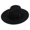 Yunibeosyeolkemiseuteuli Silver Thunder Wool Black Fedora