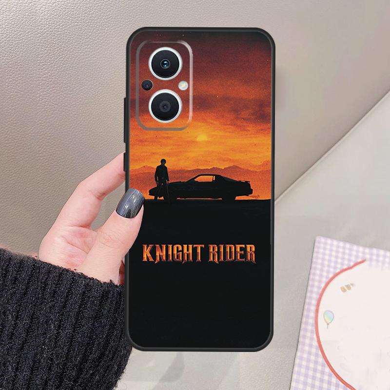 Knight Rider KITT Car Funda For OPPO Reno 11 12 13 14 Pro 11F 12F 13F 14F 7 8 Lite OPPO Find X9 X6 X5 X8 Pro Case OPPO Reno11 Pro