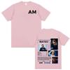 Rapper Abraham Mateo Tour 2025 Graphic Tshirt Unisex Women Clothing Hip Hop High Quality Oversized Tshirts Short Sleeve Tee Shirt