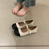 Low-heeled French small fragrant Mary Jane single shoes women's shoes 2025 new spring and autumn color matching temperament evening shoes