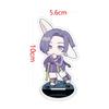 Anime Paradox Live Sugasano Aren Yon Hajun Acrylic Stand Keychain Figure Model Plate Desk Decor Standing Sign Fans Birthday Gift