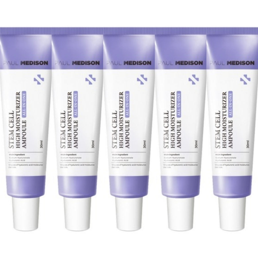 Paul Medison Stem Cell High Moisturizer Ampoule 30ml*3Pcs/5Pcs