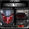For HONDA XL750 Transalp Headlight Film Instrument Film High Transparency Sticker Film Modified Parts Accessories