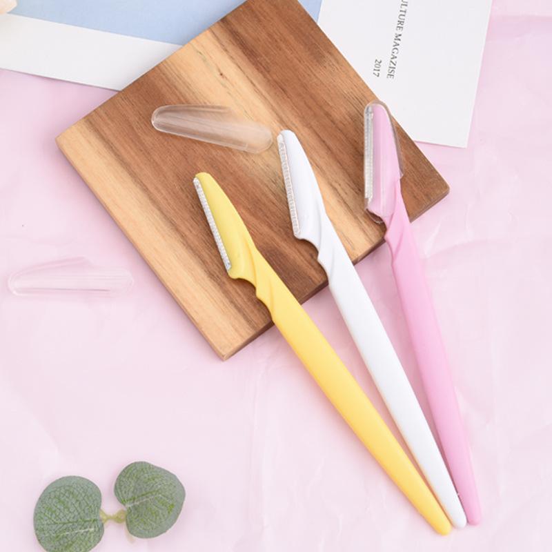 Beginner-Friendly Eyebrow Razor with Safety Net and Sharp Stainless Steel Blade