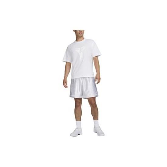 Nike Comfortable Soft Pullover Short-Sleeve T-Shirt for Men In White