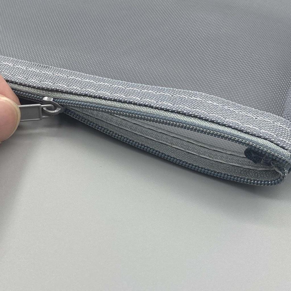 Gennemsigtig Net Stationery Taske med Stor Kapacitet, Simpel og Bærbar Blyantstaske, Multifunktionel Stationery Opbevaringstaske