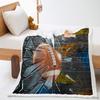 Basketball Sports Blanket Lamb Fleece Crystal Fleece Double Blanket Blanket