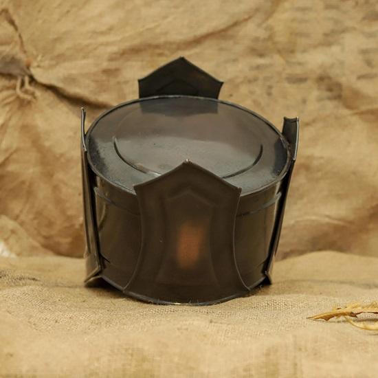 Fantasy Gothic Knight Helmet with Display Stand Handmade Medieval Dark Armor Replica Cosplay, LARP Collectible