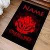 Custom Personalization Overlord Print Area Rug - Soft, Washable Non-Slip Indoor Mat,Living Room,Home&Office Decorative Rug