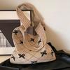 Leisure Shoulder Bag Retro Knitted Shoulder Bag Tote Large Capacity Shopping Bag