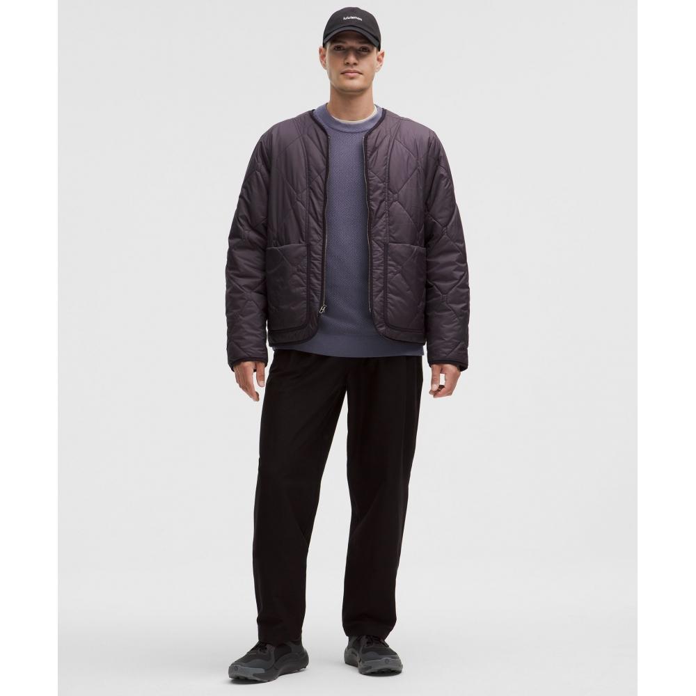 Lululemon Textured Knit Crewneck Sweater Grape Mist