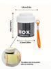 1pc Portable Sealed Pill Organizer Box,Partition medicine box for travel, mini multifunctional packaging medicine box storage
