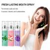 20ml Mouth Freshener Grape Peach Flavor Deodorant Spray Fresh Breath us