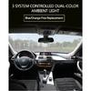 Dashboard Middenconsole Sfeerverlichting Interieur 2 Kleuren Radio AC Paneel LED Trim Voor BMW 3 4 serie F30 F31 F32 F33 F34 F36