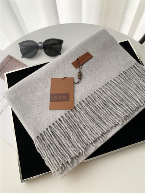 VISROVER New 20 Colors Woman Winter Scarf Fashion Female Shawls Cashmere Handfeeling Winter Wraps Solid Color Winter Hijab Gift