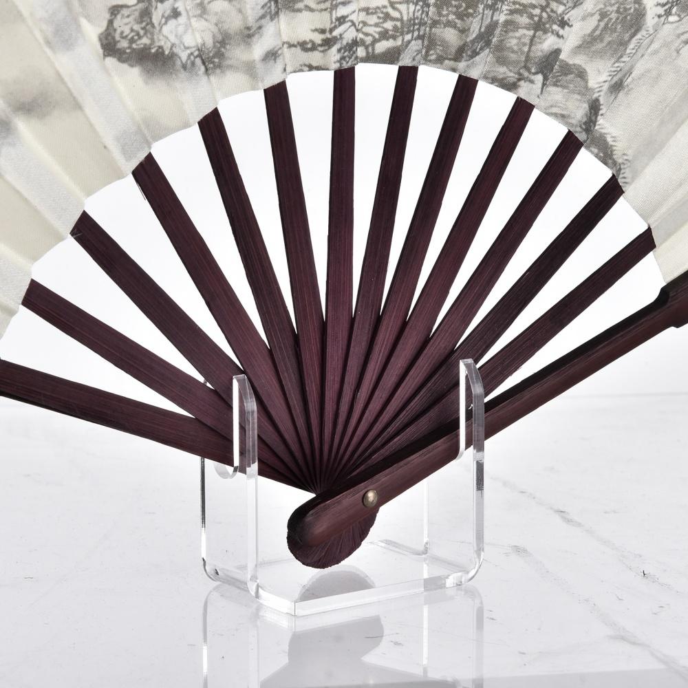 Acrylic Fan Display Stand For Folding Fans Organizer Rack Holder Storage Showcase