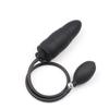 Silicone Inflatable Anal Plug with Simulated Expansion for Men and Women