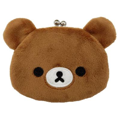 Jedinečná peňaženka na mince s postavičkou Rilakkuma Chairoikoguma, Veľkosť: Približne. W10.2 D1.5 H7.5 RK-0026D